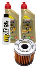 Inspectiepakket 2L 10W-40 + Oliefilter voor Hyosung GV Aguila Classic 125 ccm Baujaar 2010 - 2017