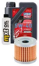 Pacchetto di ispezione 1L 5W-40+filtro olio per Hyosung Karion 125 ccm Anno 2015 - 2016