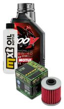 Paquet d'inspection 1L 5W-40+filtre à huile pour Kawasaki KX F 450 ccm Année 2016