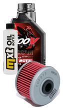 Paquet d'inspection 1L 5W-40+filtre à huile pour Kawasaki KX F 450 ccm Année 2016