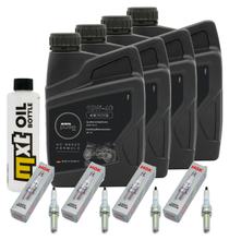 Inspection package 4L 10W-40 + oil filter + 4x spark plug for Kawasaki ZX-10R 1000 ccm Year 2016 - 2017