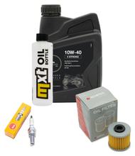 Inspectiepakket 1L 10W-40 + Oliefilter + 1x Bougie voor Kymco New Downtown i 125 ccm