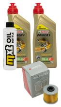 Pacchetto di ispezione 2L 10W-40+filtro olio per Kymco New Downtown i 350 ccm
