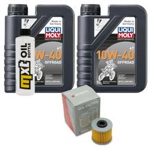 Inspectiepakket 2L 10W-40 + Oliefilter voor Kymco New Downtown i 350 ccm