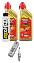 Inspectiepakket 2L 5W-40 + Oliefilter + 1x Bougie voor Piaggio Carnaby i.e 250 ccm