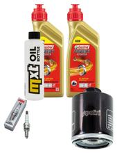Inspectiepakket 2L 5W-40 + Oliefilter + 1x Bougie voor Piaggio Carnaby i.e 250 ccm