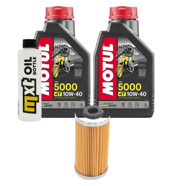 Paquete de inspección 2L 10W-40 y filtro de aceite para Sherco SE 5.1 i 510 ccm Año 2010