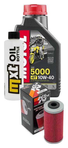 Inspektionspaket 1L 10W-40 + Ölfilter für Sherco SEF 2.5 i R Sixdays 3.0 250 / 300 ccm Bj. 2015 - 2019