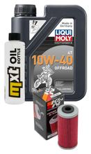 Paquet d'inspection 1L 10W-40+filtre à huile pour Sherco SEF 2.5 i R Sixdays 3.0 250 / 300 ccm Année 2015 - 2019