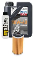 Paquet d'inspection 1L 10W-40+filtre à huile pour Sherco SEF 2.5 i R Sixdays 3.0 250 / 300 ccm Année 2015 - 2019