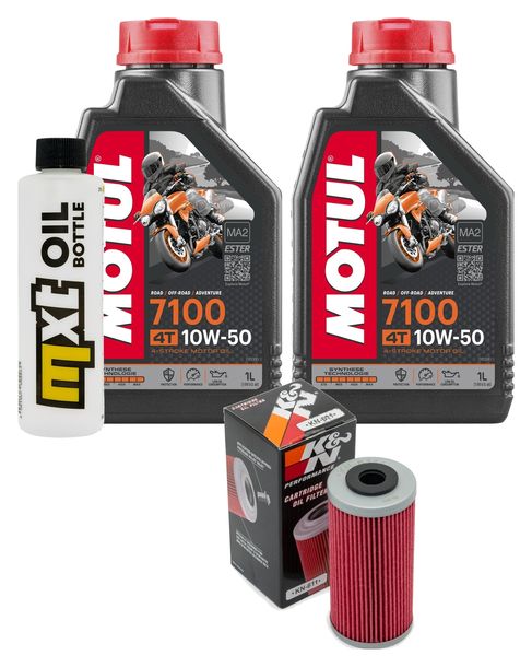 Inspektionspaket 2L 10W-50 + Ölfilter für Sherco SEF 4.5 i R Sixdays 450 ccm Bj. 2016 - 2019