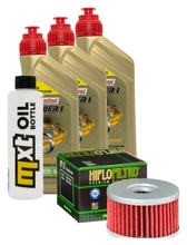 Paquete de inspección 3L 10W-40 + filtro de aceite + 1x bujía para Suzuki LS Savage P 650 ccm Año 2000