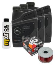 Inspektionspaket 3L 10W-40 + Ölfilter + 1x Zündkerze für Suzuki LS Savage P 650 ccm Bj. 2000