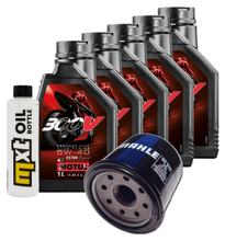 Pacchetto di ispezione 5L 5W-40 + filtro olio per Yamaha MT-10 A SP 1000 ccm Anno 2016 - 2022