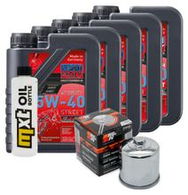 Inspectiepakket 5L 5W-40 + Oliefilter voor Yamaha MT-10 A SP 1000 cc Bj. 2016 - 2022