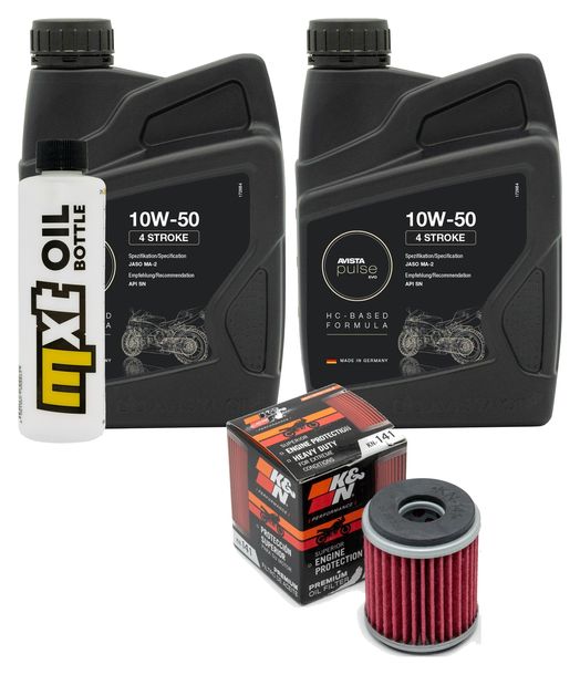 Inspektionspaket 2L 10W-50 + Ölfilter für Yamaha WR F 250 ccm Bj. 2016 - 2022