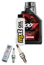 Inspektionspaket 1L 5W-40 + Ölfilter + 2x Zündkerze für Piaggio Liberty 3V 50 ccm