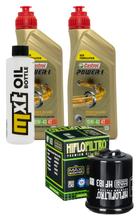 Inspectiepakket 2L 10W-40 + Oliefilter voor Aprilia Sport City Cube ie 250 ccm Bj. 2007
