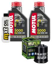 Inspectiepakket 2L 10W-40 + Oliefilter voor Aprilia Sport City Cube ie 250 ccm Bj. 2007
