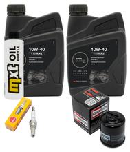 Inspectiepakket 2L 10W-40 + Oliefilter + 1x Bougie voor Aprilia Sport City Street 300 ccm