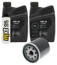 Inspectiepakket 2L 10W-40 + Oliefilter + 1x Bougie voor Aprilia Sport City Street 300 ccm