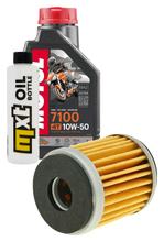 Inspektionspaket 1L 10W-50 + Ölfilter für Fantic Motor Caballero Performance Enduro Motard Competition 125 ccm