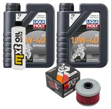 Paquet d'inspection 2L 10W-40+filtre à huile pour Adly ATV Sport 300 ccm