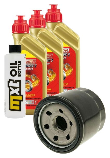 Inspektionspaket 3L 5W-40 + Ölfilter für Arctic Cat 4x4 400 ccm