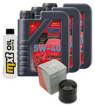 Paquete de inspección 3L 5W-40 con filtro de aceite para Arctic Cat 4x4 400 ccm