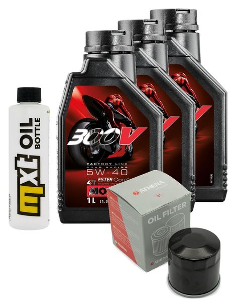 Inspektionspaket 3L 5W-40 + Ölfilter für Arctic Cat Bear 2x4 400 ccm