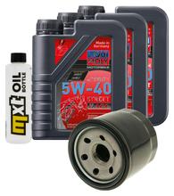 Paquete de inspección 3L 5W-40 con filtro de aceite para Arctic Cat Bear 2x4 400 ccm