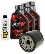 Pacchetto di ispezione 3L 5W-40+filtro olio per Arctic Cat 4x4 ATM 500 ccm