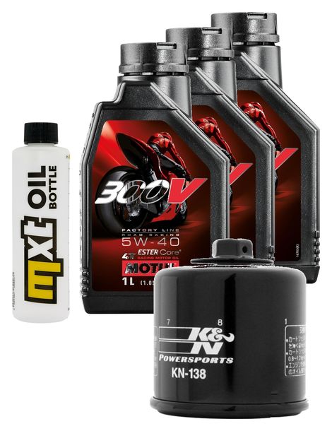 Inspektionspaket 3L 5W-40 + Ölfilter für Arctic Cat 2x4 FIS 500 ccm