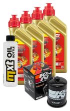Inspektionspaket 4L 5W-40 + Ölfilter für Arctic Cat 4x4 FIS 500 ccm