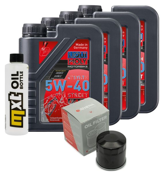 Inspektionspaket 4L 5W-40 + Ölfilter für Arctic Cat TBX 4x4 500 ccm