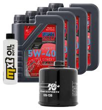 Ensemble d'inspection 4L 5W-40+filtre à huile pour Arctic Cat TBX 4x4 500 ccm