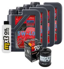 Ensemble d'inspection 4L 5W-40+filtre à huile pour Arctic Cat TBX 4x4 500 ccm
