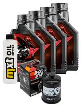 Ensemble d'inspection 4L 5W-40+filtre à huile pour Arctic Cat TBX 4x4 500 ccm