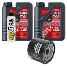 Inspectiepakket 2L 5W-40 + Oliefilter voor Arctic Cat 4x4 H1 ATM 650 ccm