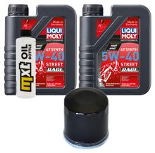 Inspectiepakket 2L 5W-40 + Oliefilter voor Arctic Cat 4x4 V2 ATM LE TS 650 cc