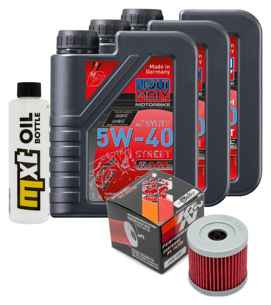 Inspektionspaket 3L 5W-40 + Ölfilter für Arctic Cat DVX 400 ccm