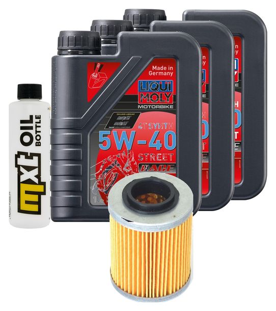 Pacchetto di ispezione 3L 5W-40+filtro olio per Bombardier - Can-am Outlander 4x4 330 ccm