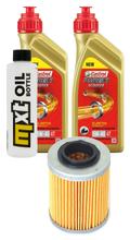 Pacchetto di ispezione 2L 5W-40 + filtro olio per Bombardier - Can-am Commander SSV R XT DPS Outlander Renegade XXC Max EFI X 570 - 1000 ccm