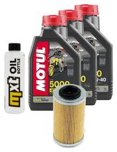 Inspektionspaket 3L 10W-40 + Ölfilter für Bombardier - Can-am Traxter 4x4 Max 500 ccm