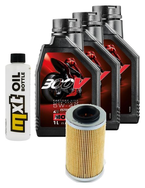 Inspektionspaket 3L 5W-40 + Ölfilter für Bombardier - Can-am Traxter Max 650 ccm