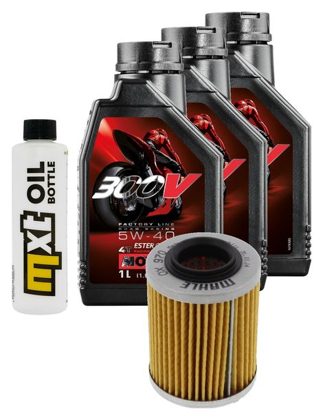 Inspektionspaket 3L 5W-40 + Ölfilter für Bombardier - Can-am Traxter Max 650 ccm