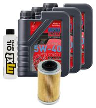 Pacchetto di ispezione 3L 5W-40+filtro olio per Bombardier - Can-am Traxter Max 650 ccm