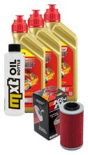 Ensemble d'inspection 3L 5W-40+filtre à huile pour Bombardier - Can-am Quest XT 650 ccm