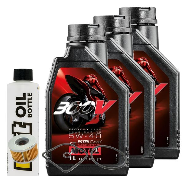 Inspektionspaket 3L 5W-40 + Ölfilter für Honda MUV 700 ccm