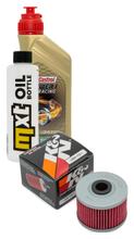 Pacchetto di ispezione 1L 10W-50+filtro olio per Kawasaki KLX 110 ccm